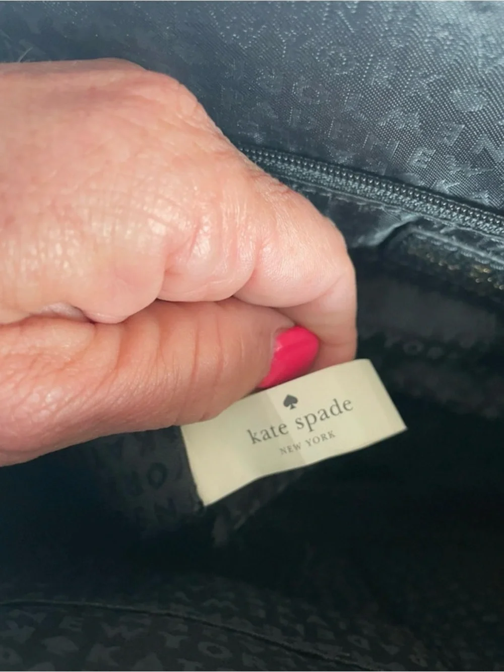 Kate Spade Lewis Drive Alanie tote bag with Suede Two-Tone Tote